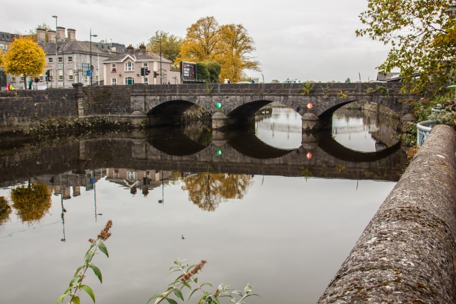 The canal leading to River Shannon.
